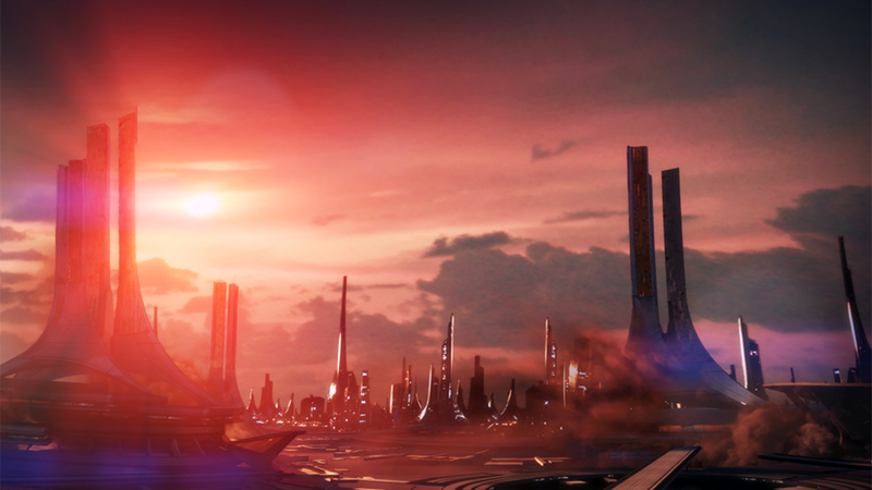 Illustration for article titled The Beautiful Alien Worlds of Mass Effect